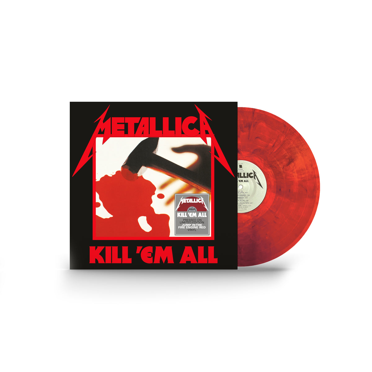 Kill 'Em All - 'Jump In The Fire Engine Red' Vinyl – Universal