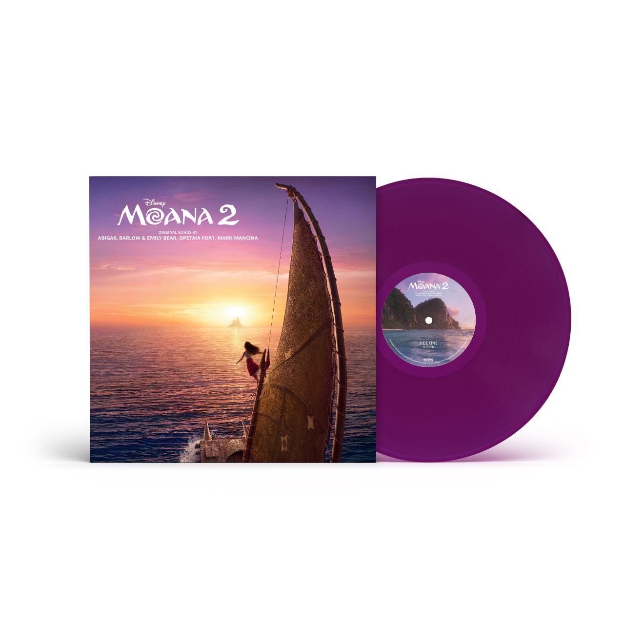 Moana 2: Vibrant Violet Vinyl LP