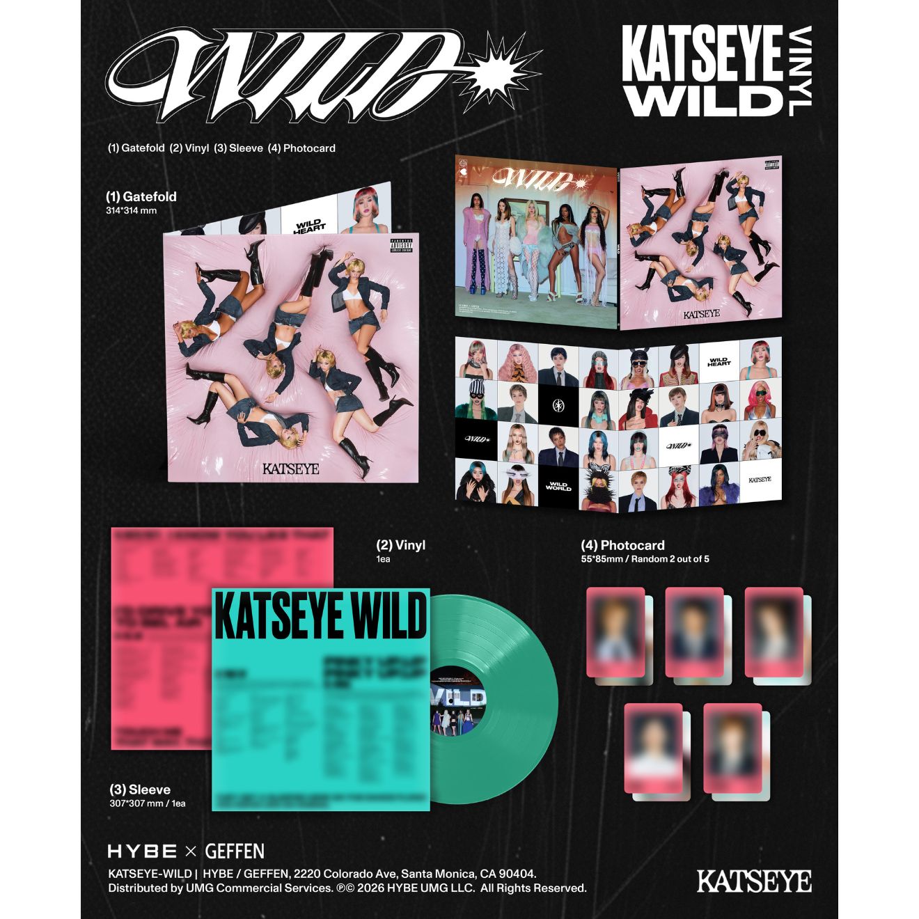 WILD - Standard Vinyl