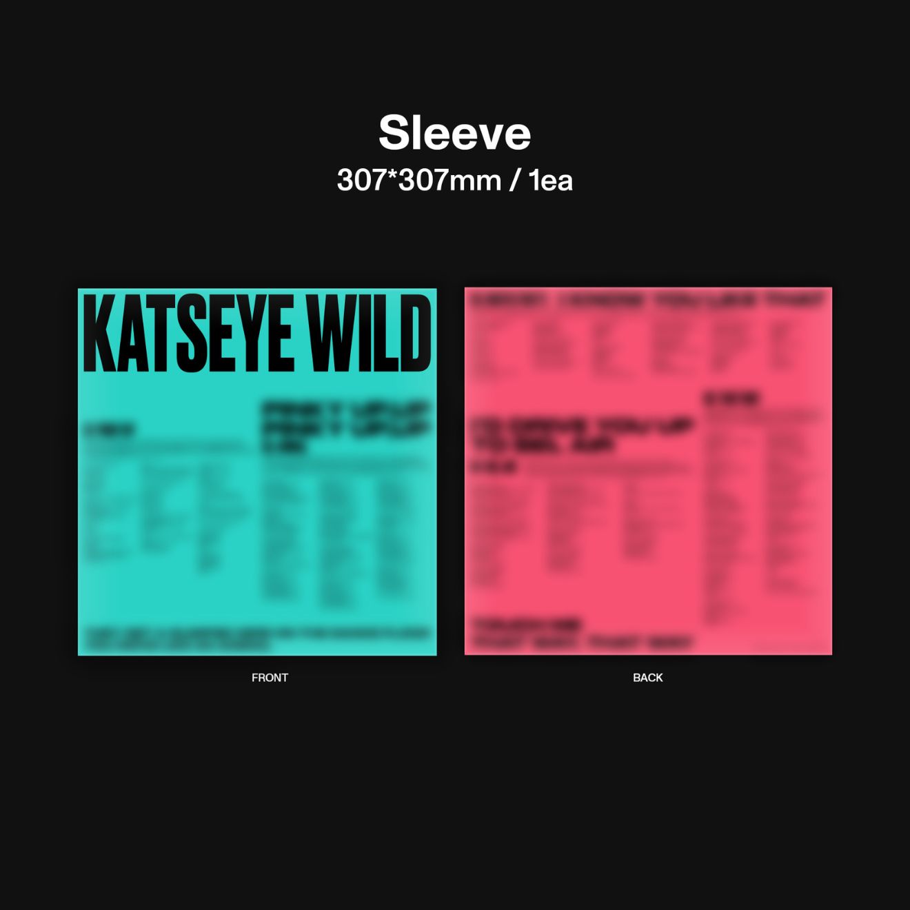 WILD - Standard Vinyl