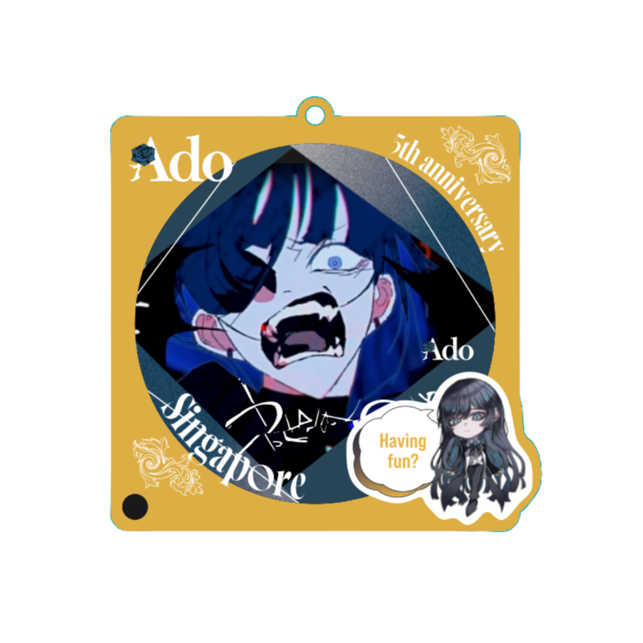 5th Anniversary POP-UP STORE Acrylic Badge Case (Singapore EXCLUSIVE)