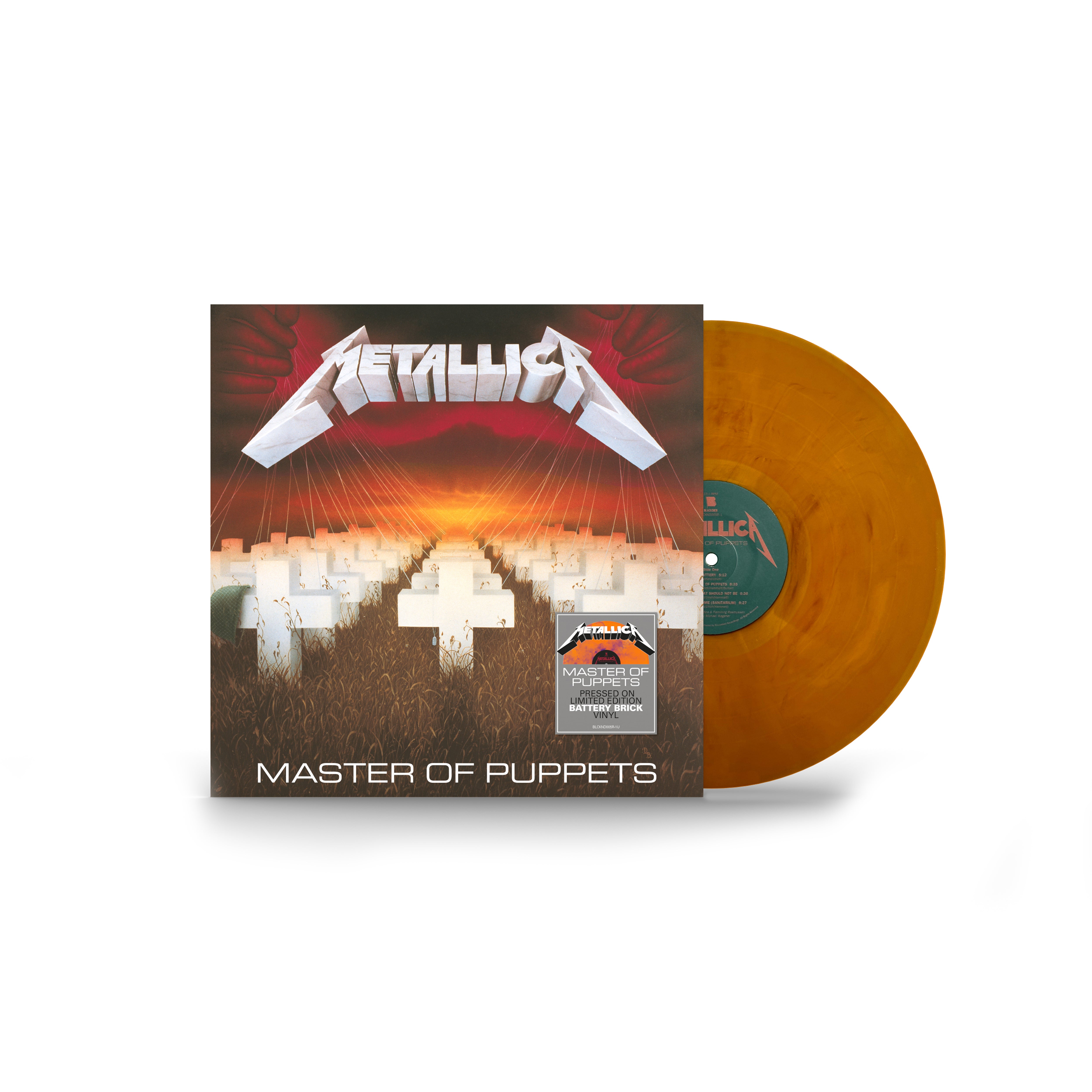 Master Of Puppets - 'Battery Brick' Vinyl – Universal Music Singapore