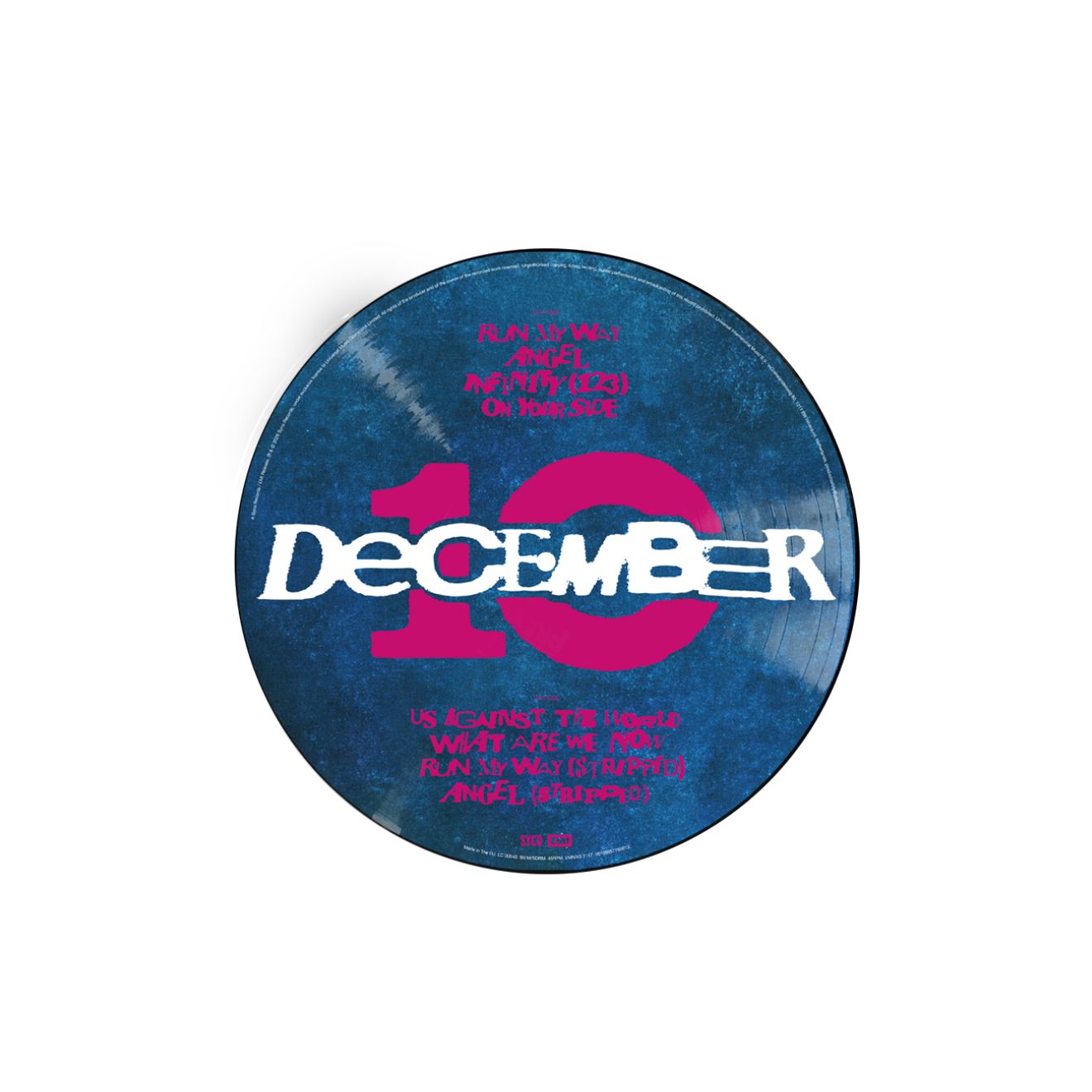 On Your Side Tenners Numbered Picture Disc