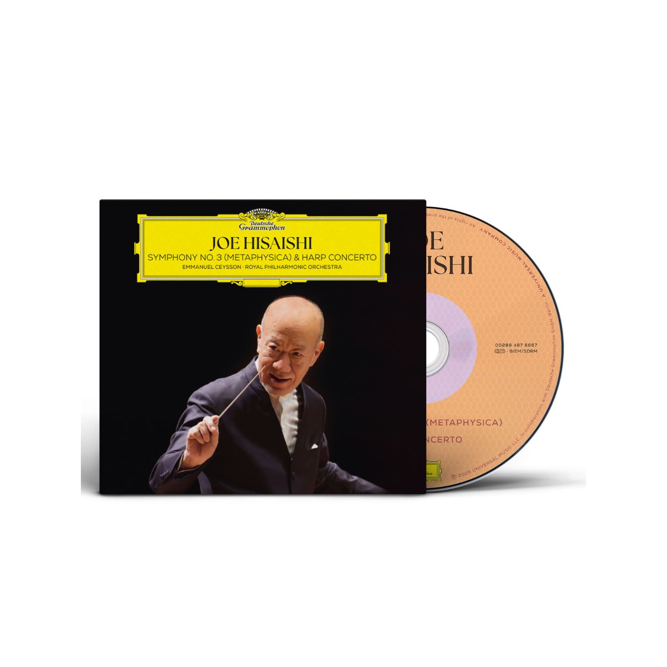 SYMPHONY 3 “METAPHYSICA” & HARP CONCERTO CD