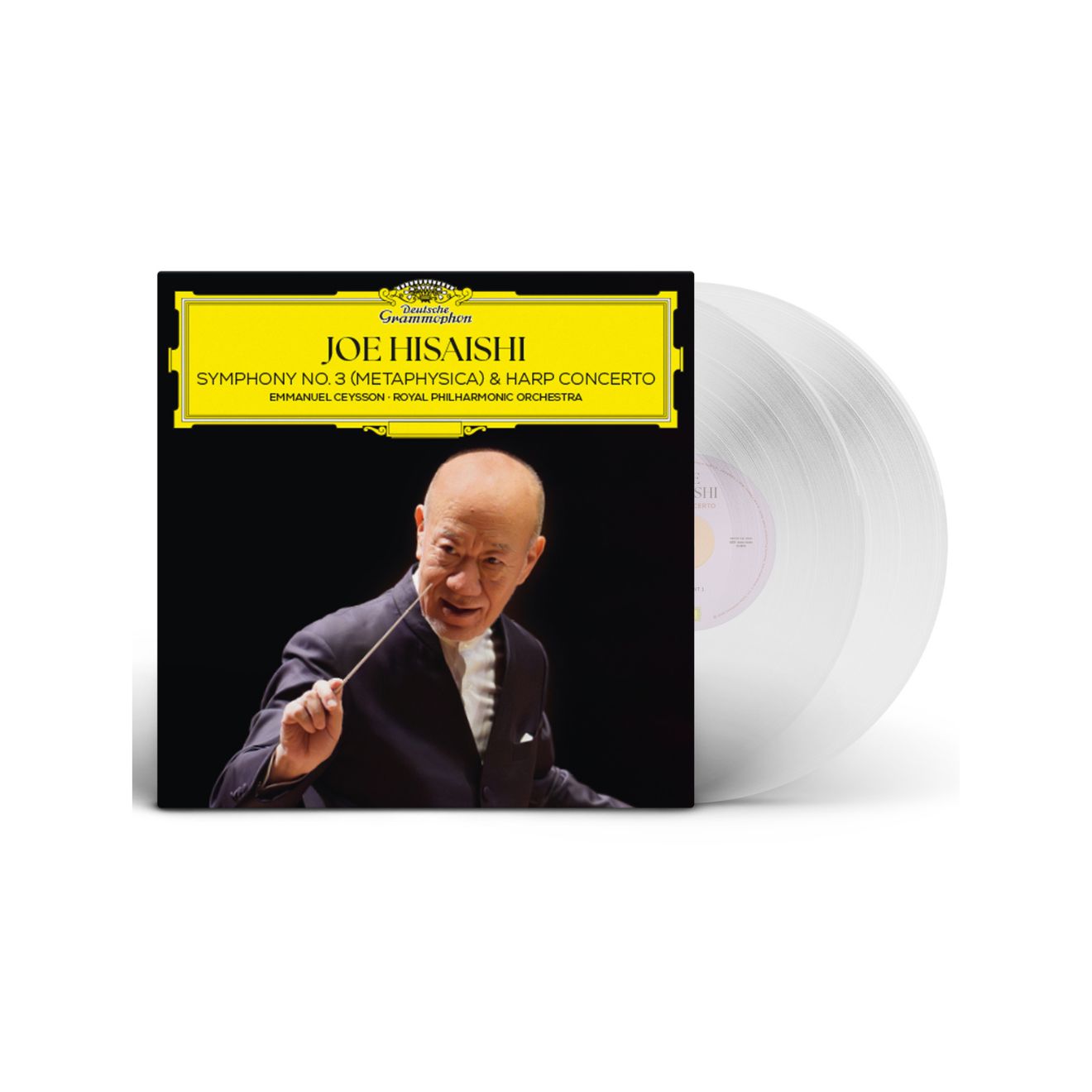 SYMPHONY 3 “METAPHYSICA” & HARP CONCERTO 2LP Crystal Clear