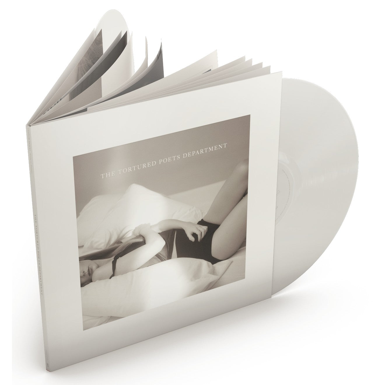 The Tortured Poets Department Ghosted White Vinyl + Bonus Track "The Manuscript"