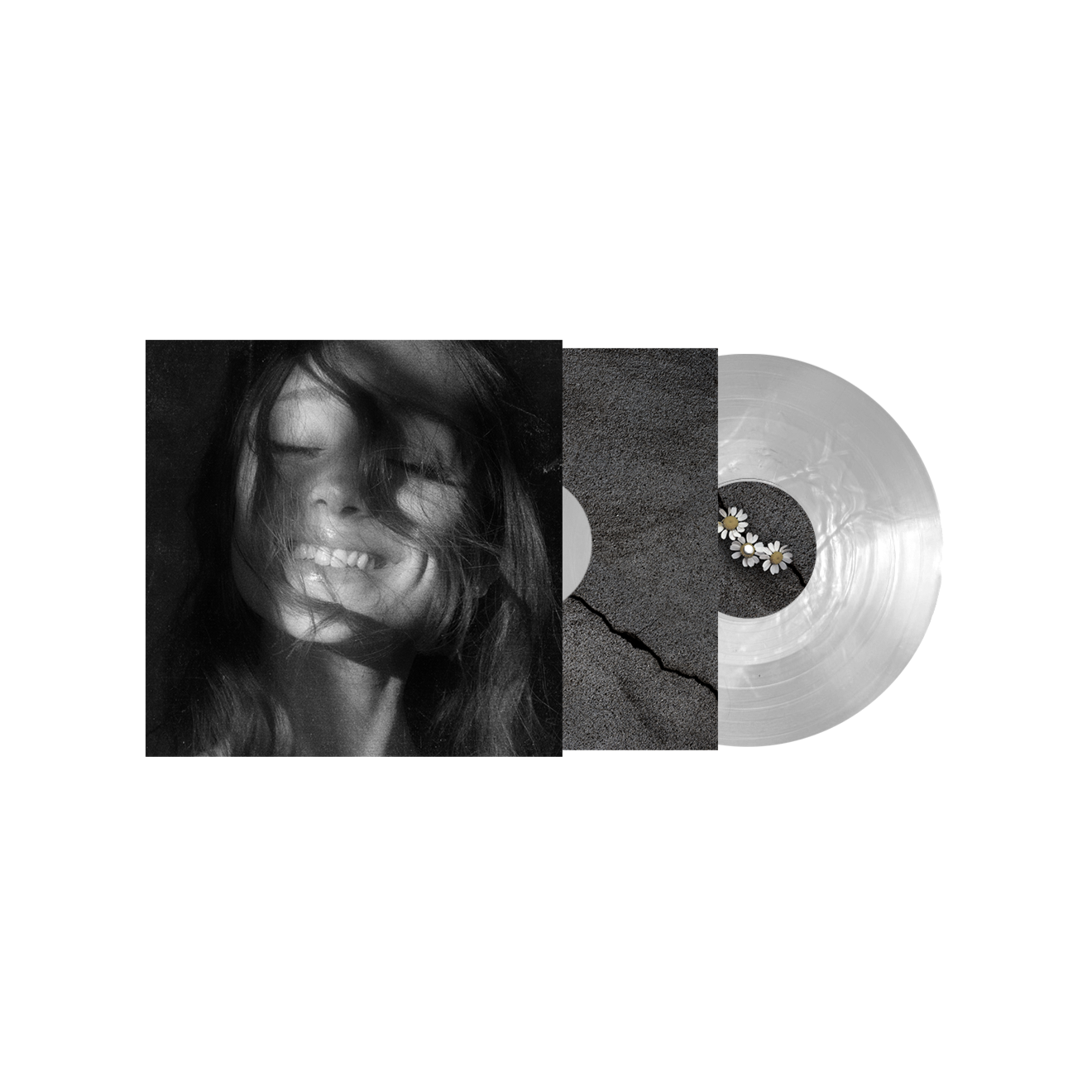 petal translucent pearly white lp