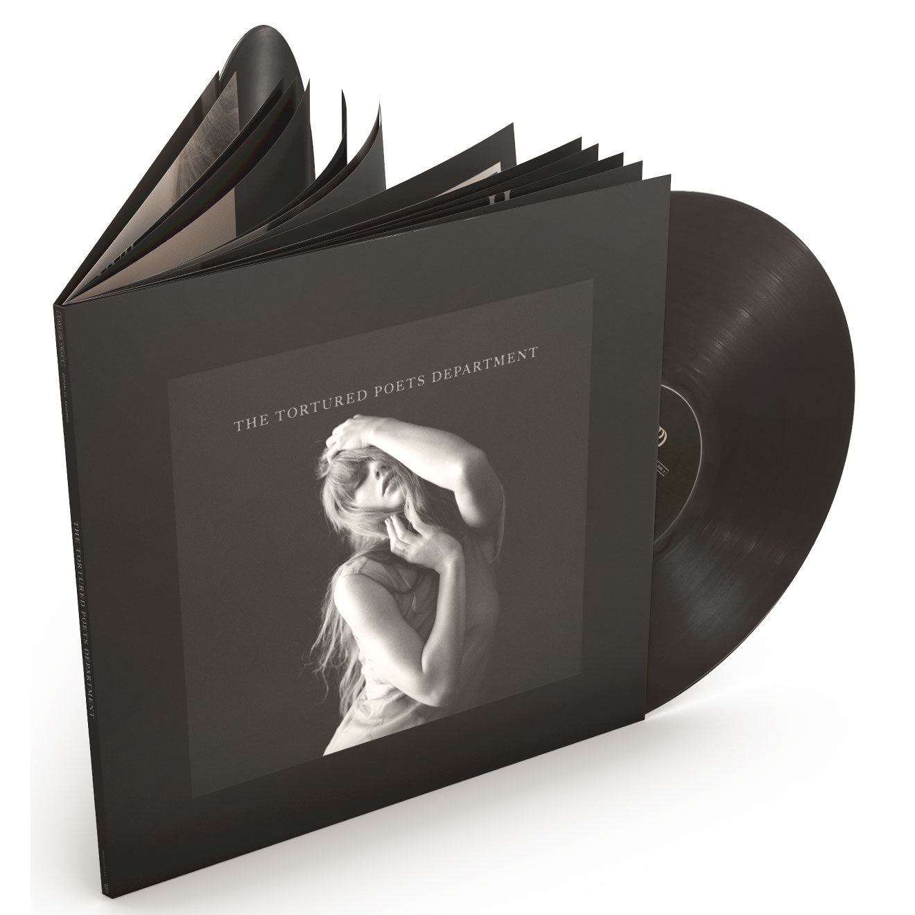 The Tortured Poets Department Black Charcoal Vinyl + Bonus Track