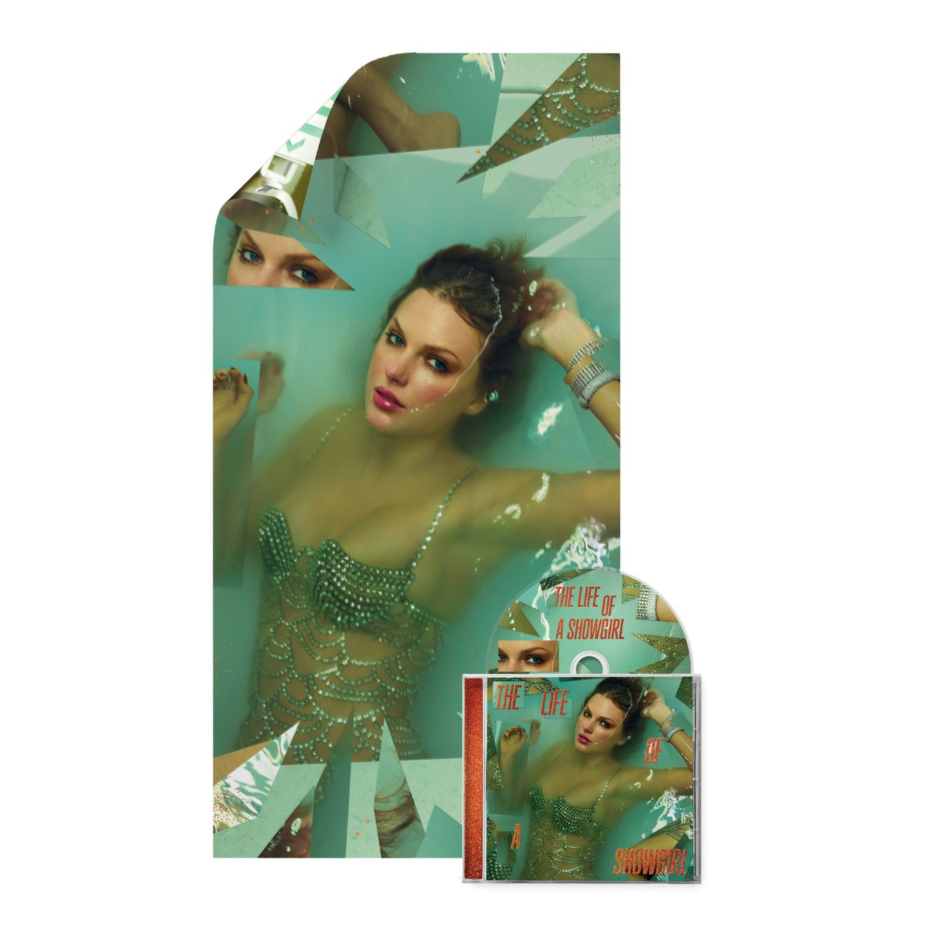 The Life of a Showgirl: Sweat and Vanilla Perfume CD with Poster