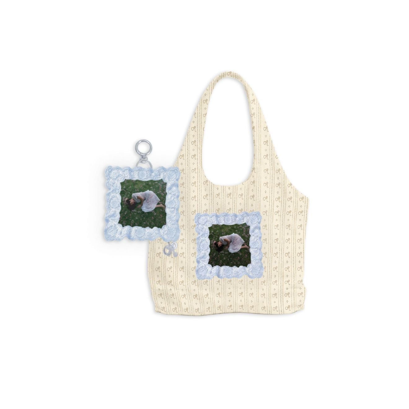 you seem pretty sad for a girl so in love charm tote blind box