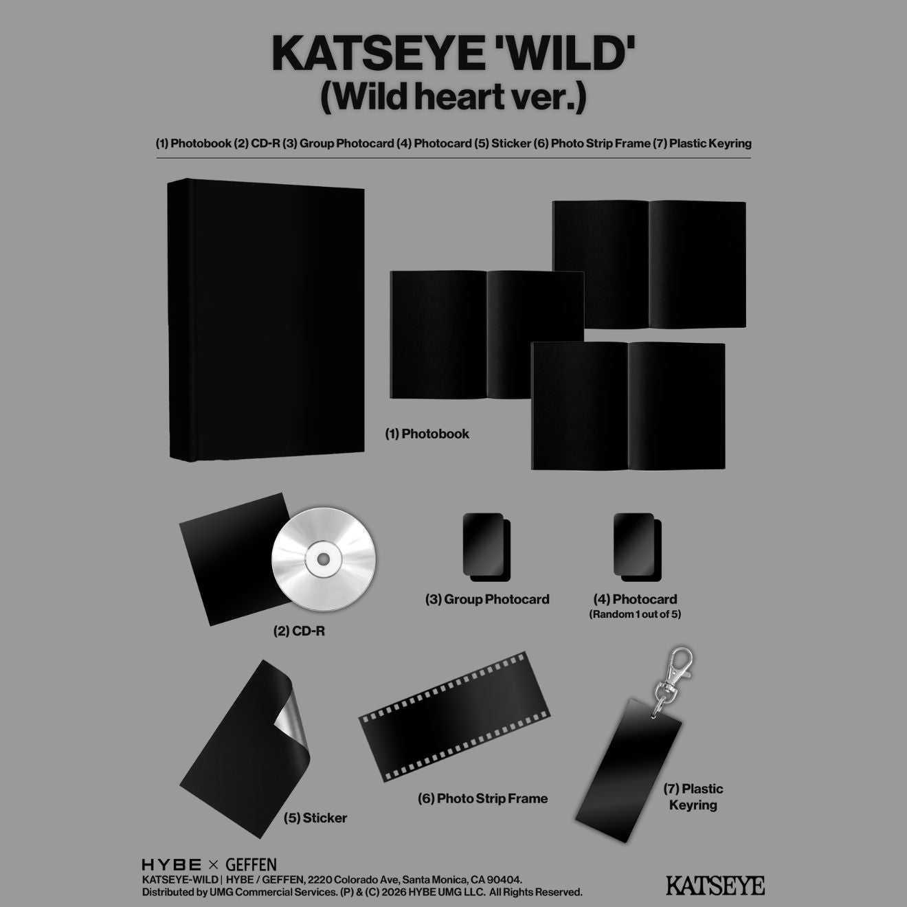 WILD - Wild heart ver. - Official Store Exclusive CD