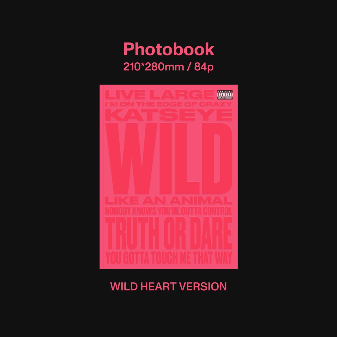 WILD - Wild heart ver. - Official Store Exclusive CD