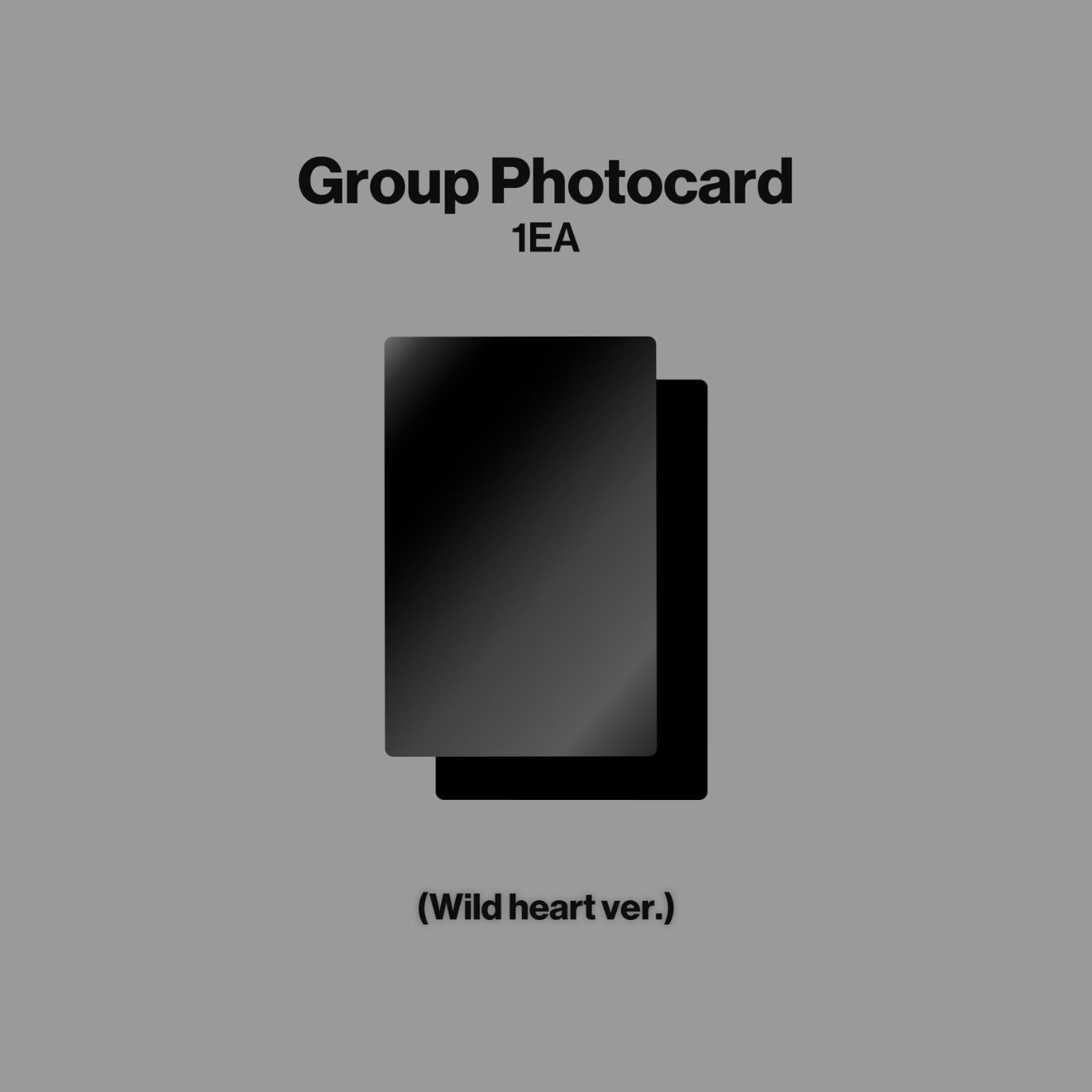 WILD - Wild heart ver. - Official Store Exclusive CD