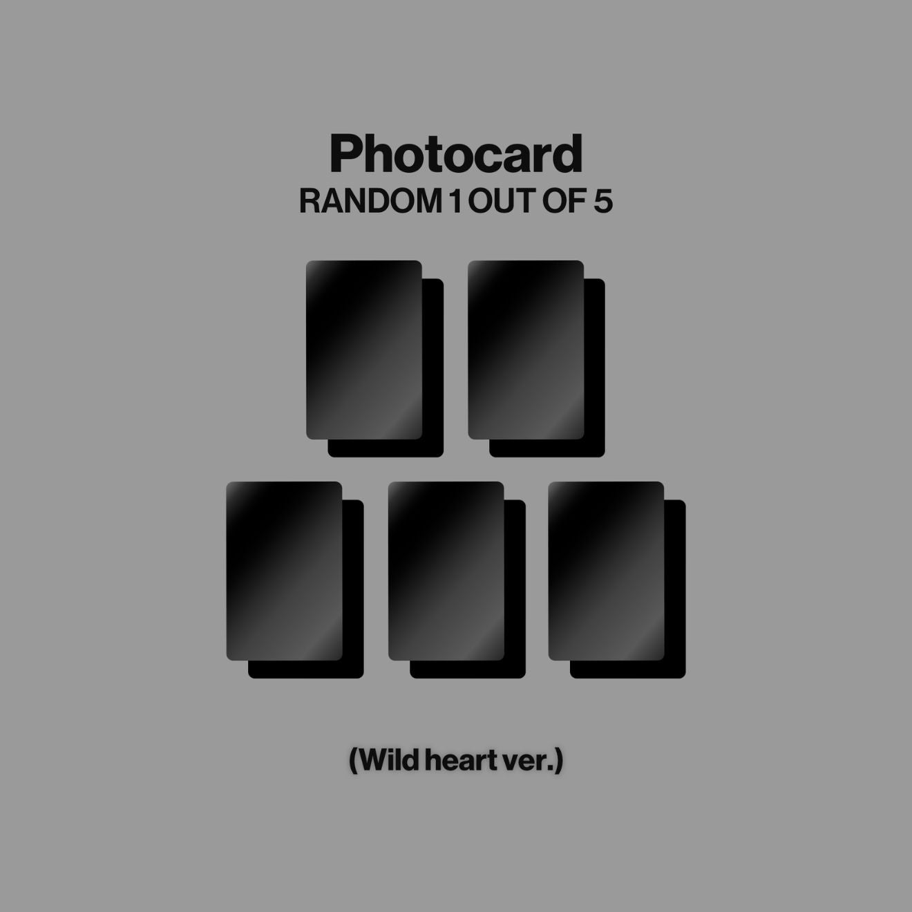 WILD - Wild heart ver. - Official Store Exclusive CD
