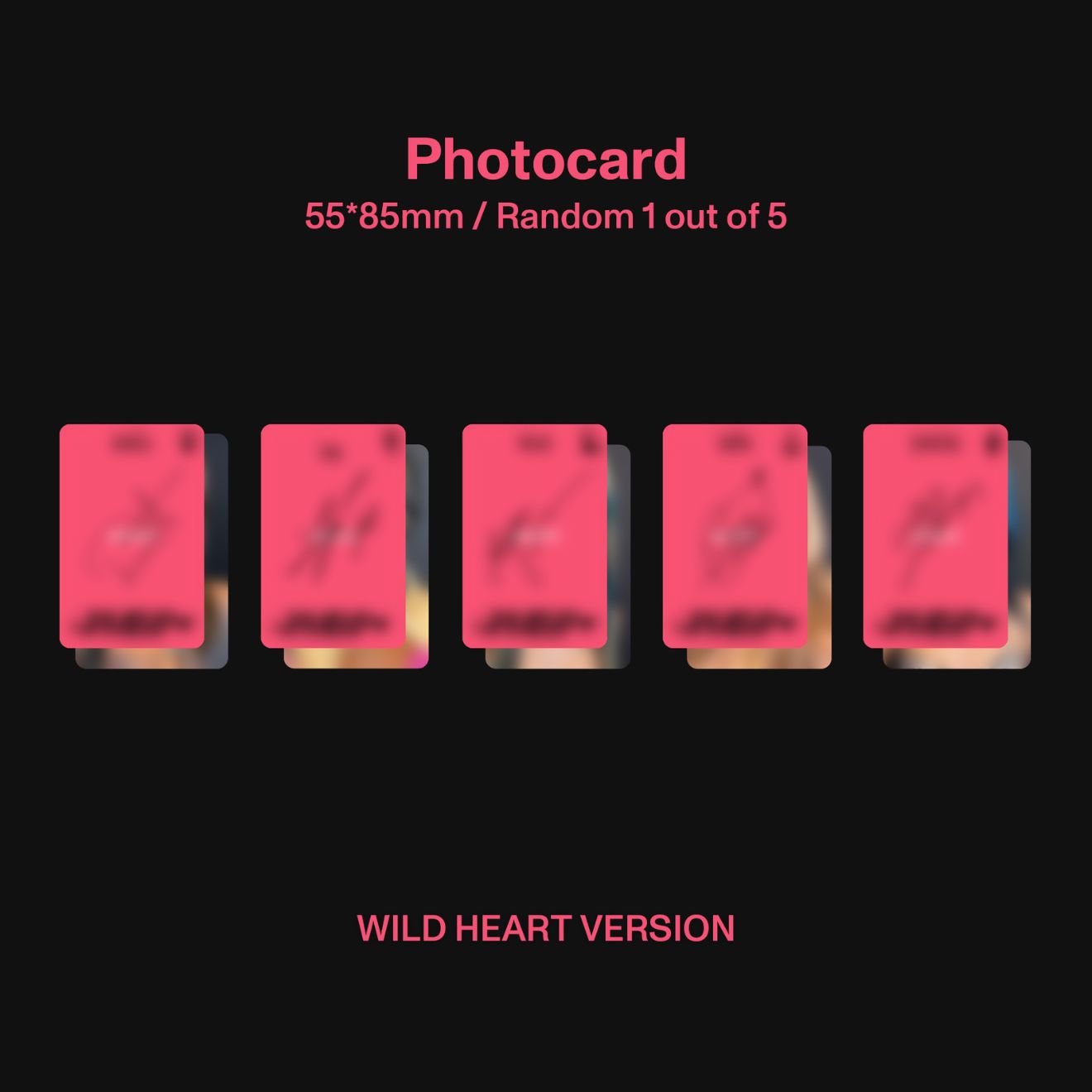 WILD - Wild heart ver. - Official Store Exclusive CD