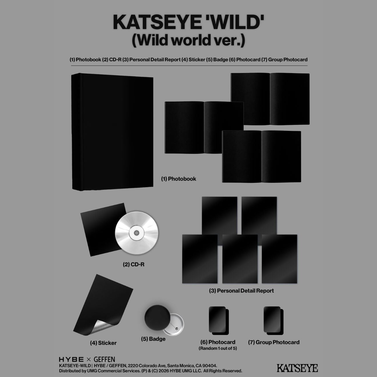 WILD - Wild world ver. - Official Store Exclusive CD