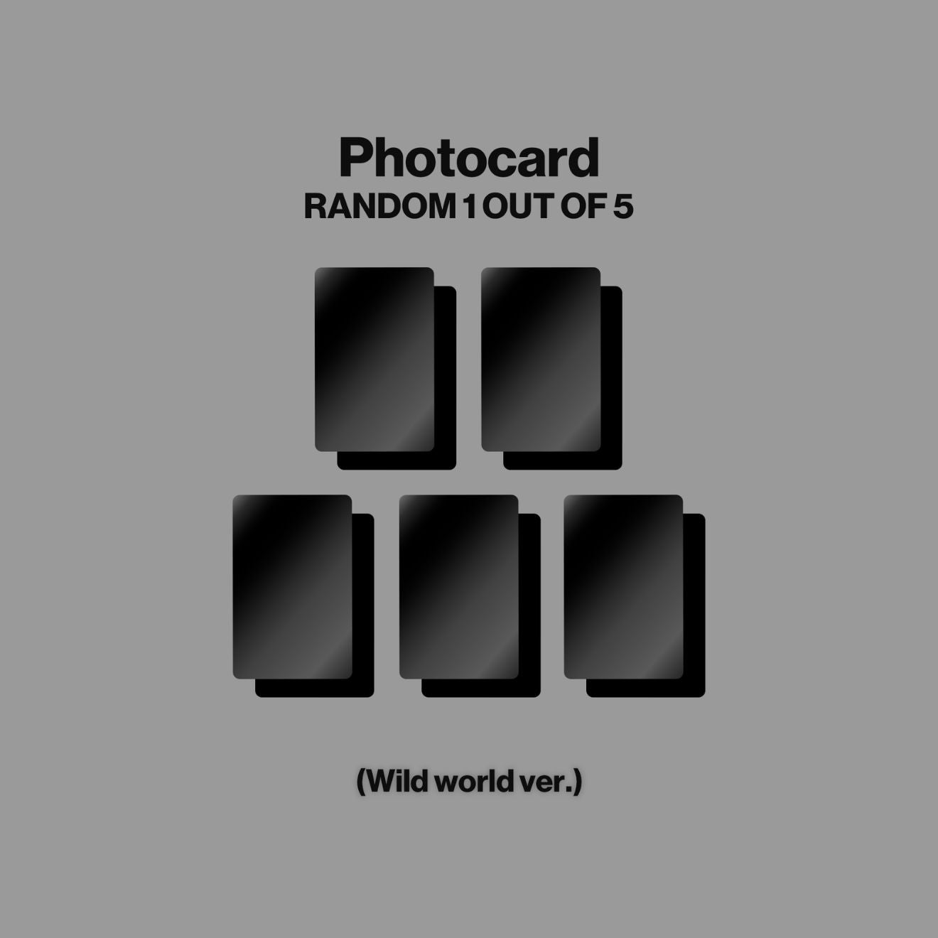 WILD - Wild world ver. - Official Store Exclusive CD