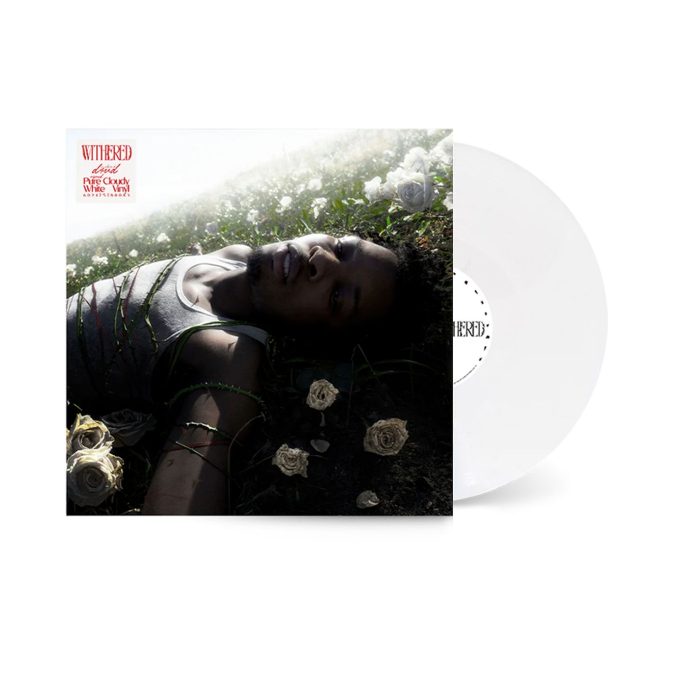 WITHERED Standard Vinyl - Pure Cloudy White
