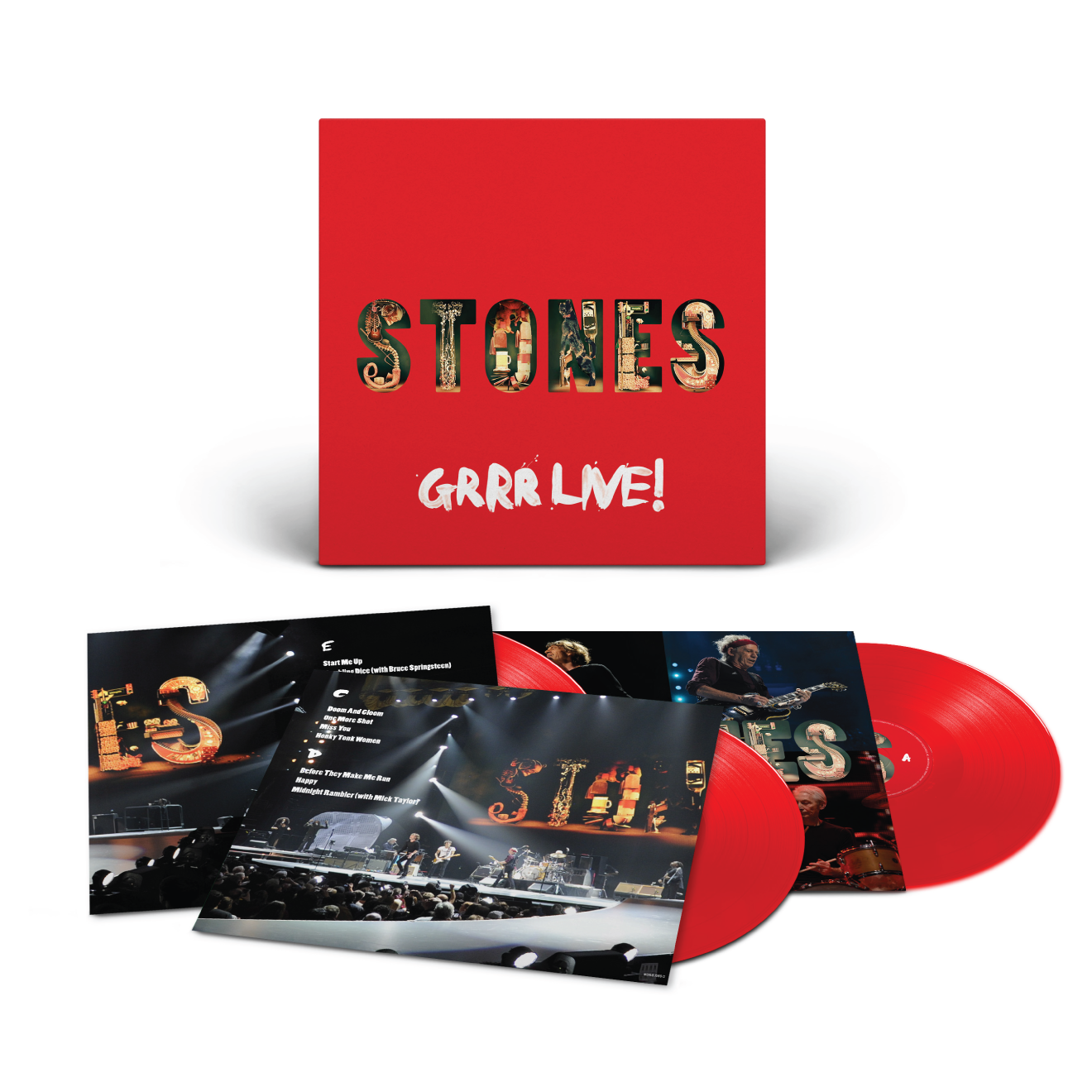 GRRR LIVE! Exclusive Red Limited Edition 3LP